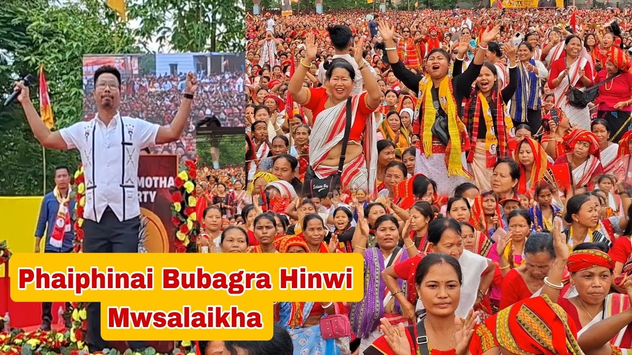 Phaiphinai Bubagra Hinwi Tongthogwi Mwsalaijak || MASS GATHERING TIPRA MOTHA 