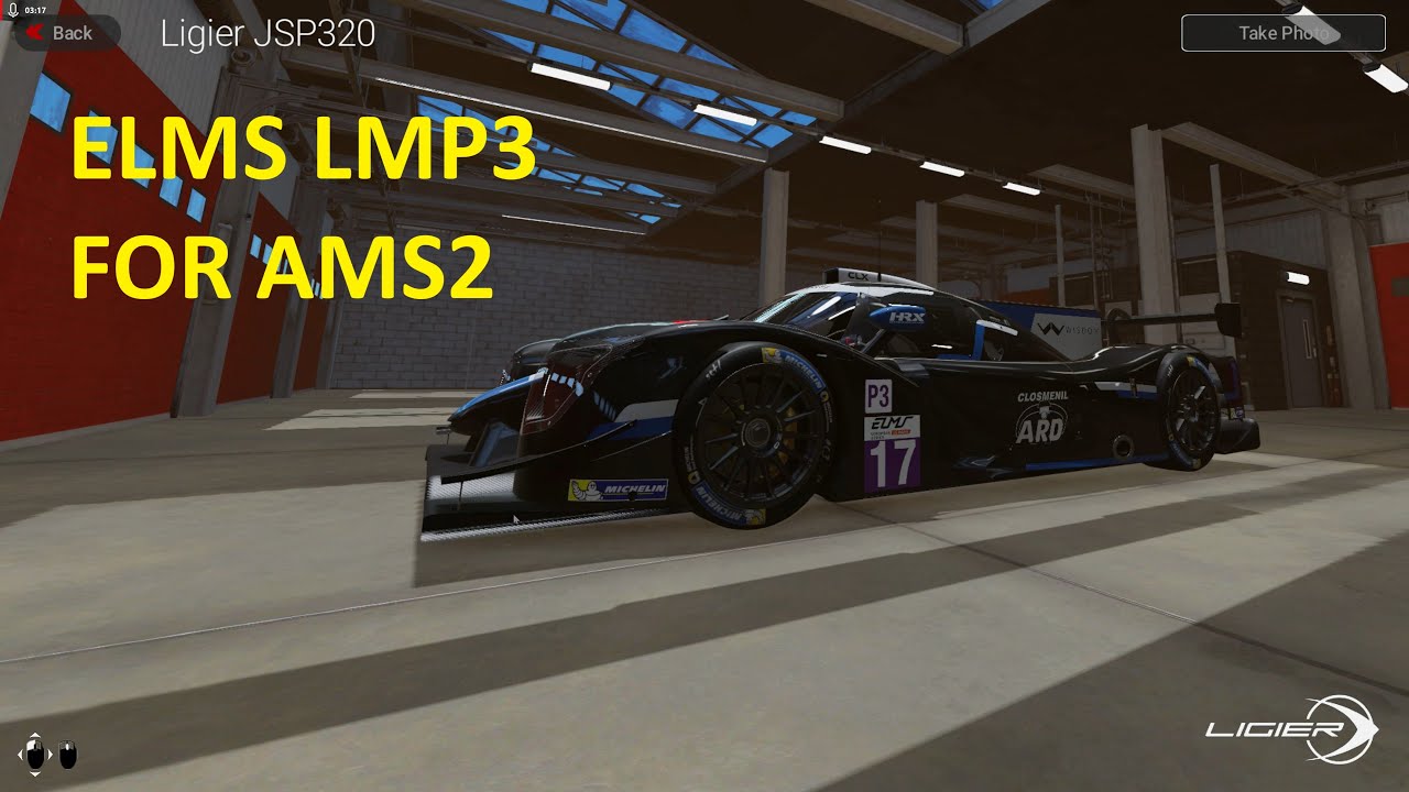 Automobilista 2 LMP3 ELMS mod by KAOS modding team