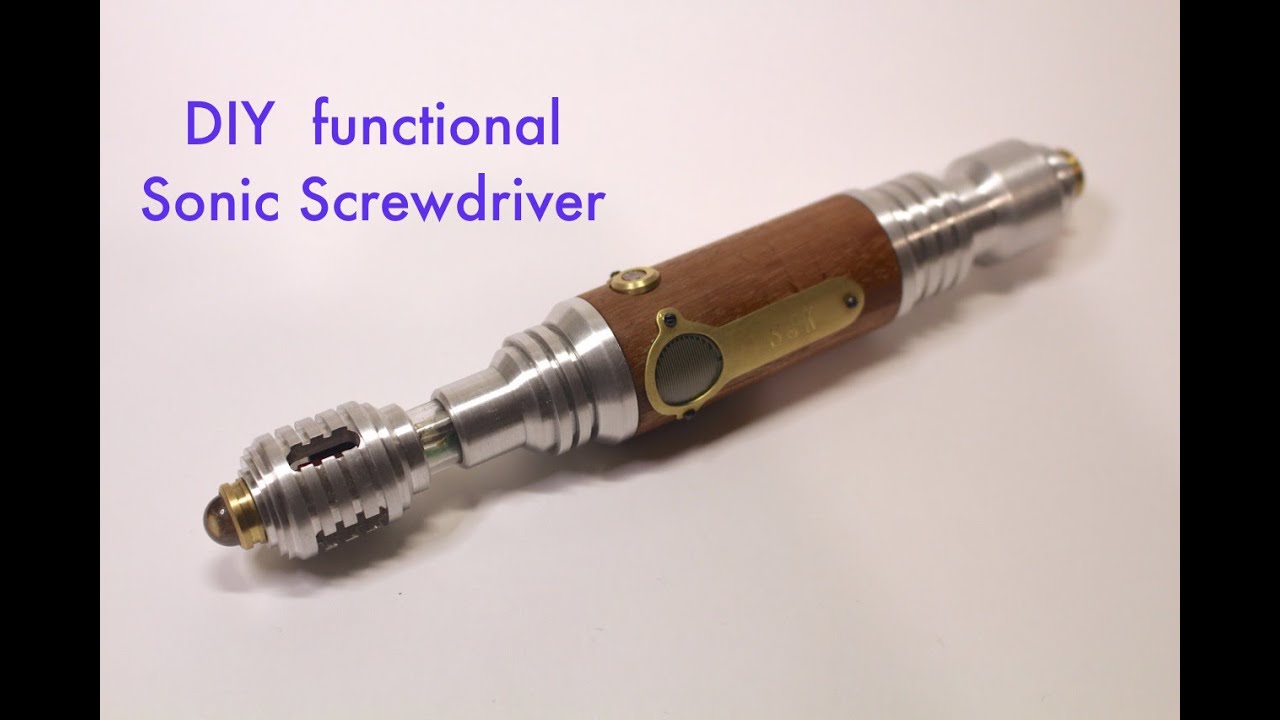 DIY functioning Sonic Screwdriver