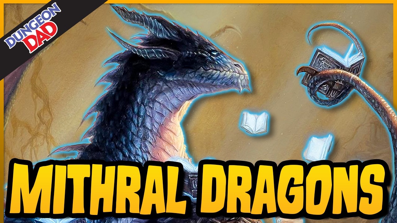 D&D's Most Hated Metallic Dragon - Mithral Dragons