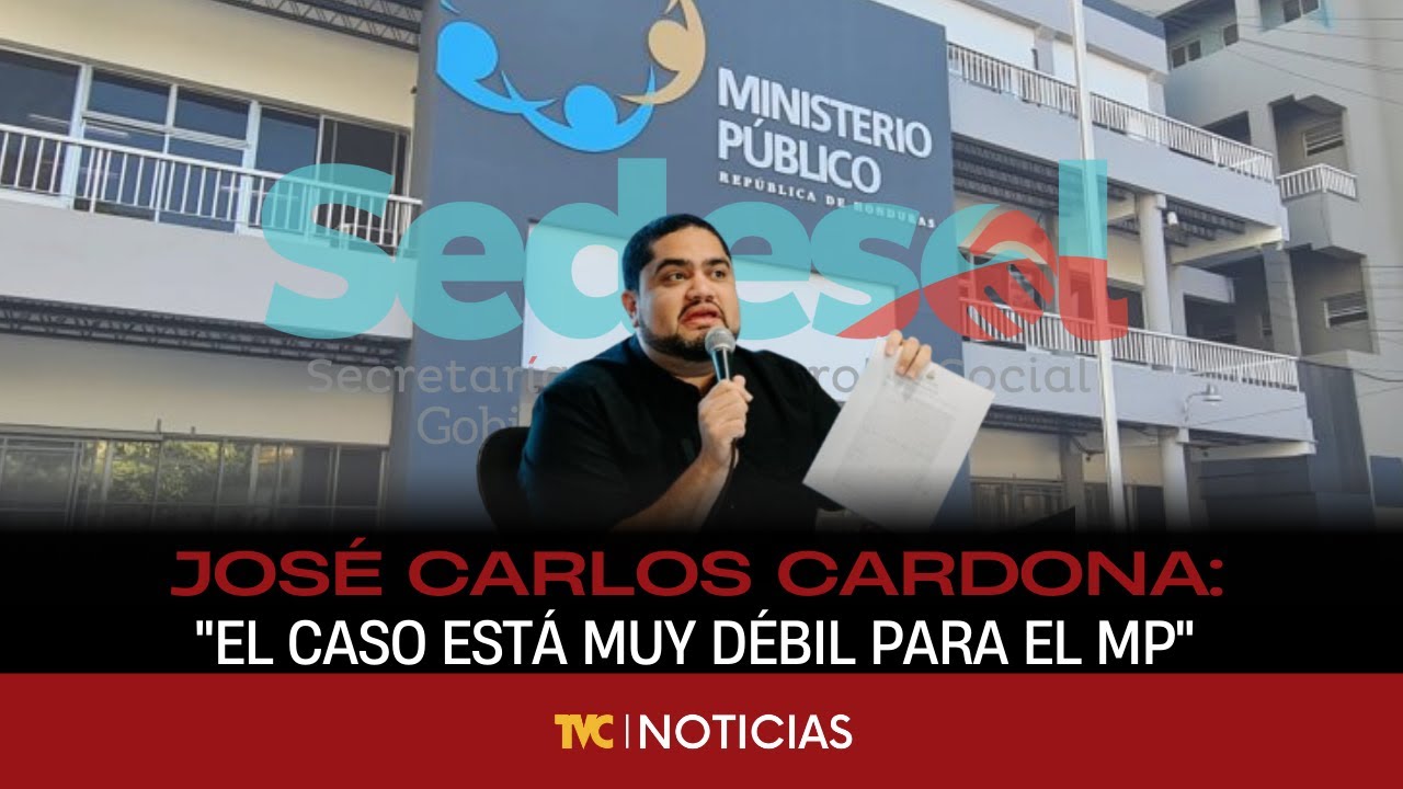 Cardona: El caso está muy débil para el Ministerio Público; nosotros sostenemos nuestra inocencia
