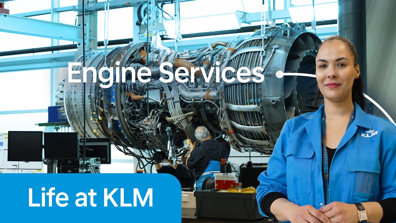 The skilled hands behind our engines 🔧 | Engine Services | Life At KLM