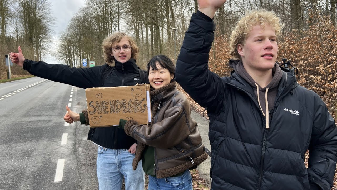 Kan de klare det? 💥169 km på 24 timer kun med tommelfingeren og et stykke pap! 🚗