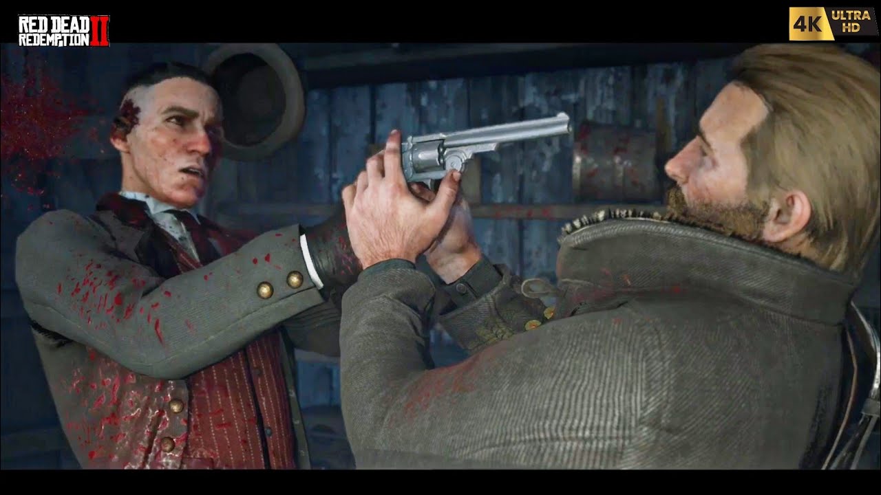 Red Dead Redemption 2- Agent Milton Death Scene