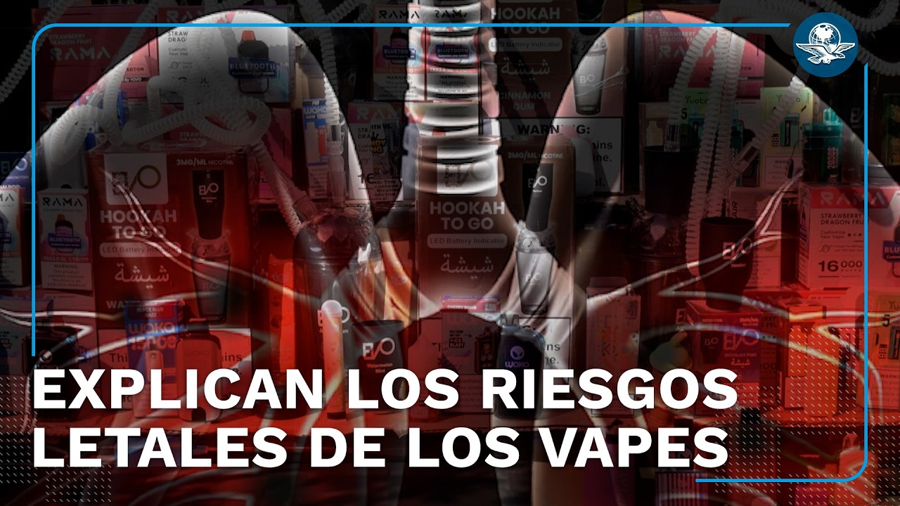 Adicci&oacute;n y da&ntilde;o pulmonar: lo que debes saber sobre los vapeadores