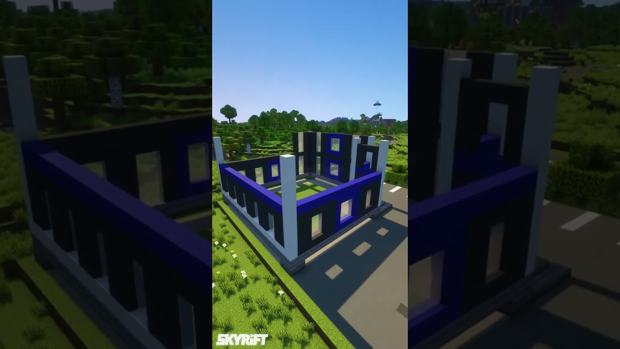 Departament Policji Minecraft | #Shorts Timelapse