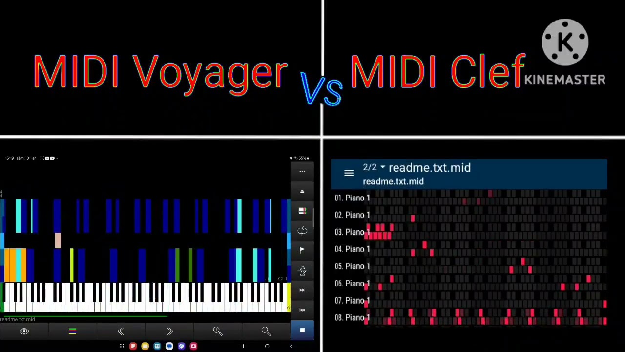 MIDI Voyager V.S. MIDI Clef? Who is more compatible?