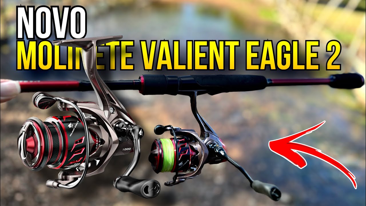 Esse é o melhor molinete para pescaria ultralight - molinete valient eagle 2 #kastking