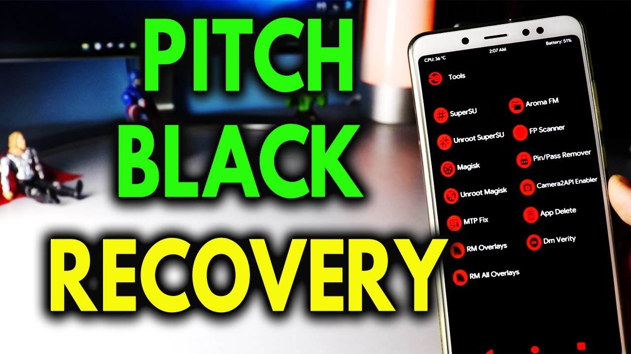 PitchBlack Recovery Features Redmi NOTE  5 PRO | MIUI OTA Updates, ROOT, GCAM