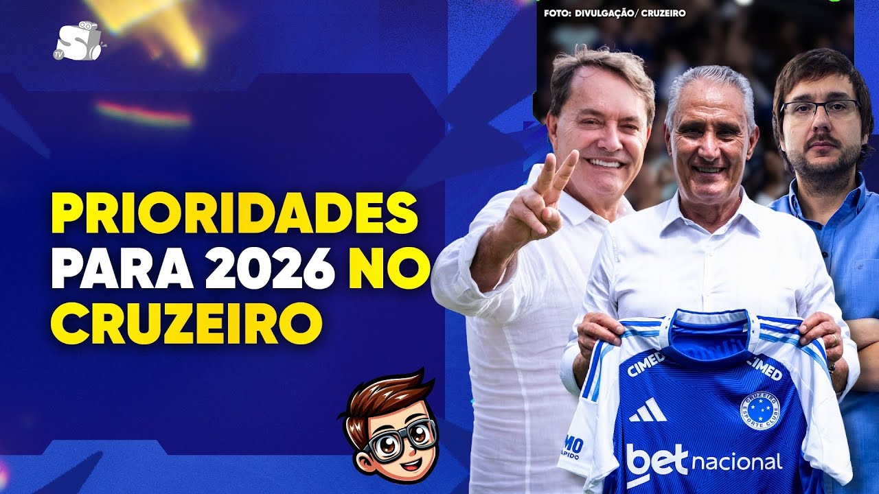QUAL POSI&Ccedil;&Atilde;O O CRUZEIRO PRECISA REFOR&Ccedil;AR COM URG&Ecirc;NCIA PARA 2026? | CORTES SAMUCA TV