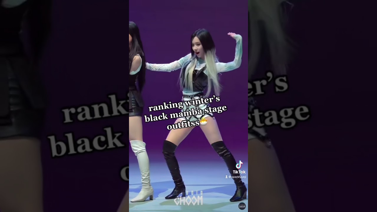 ranking winter’s black mamba stage outfitss✨