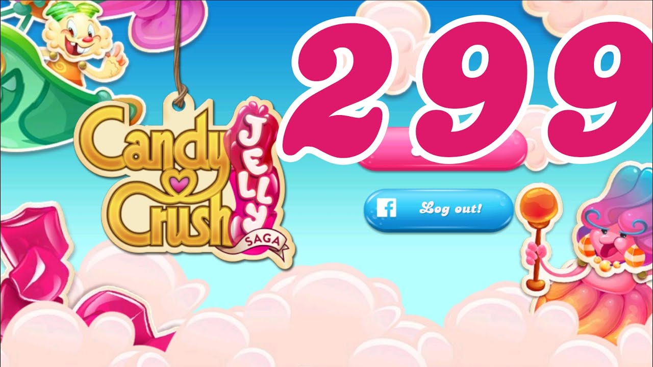 Candy Crush Jelly Saga Level 299 No Boosters