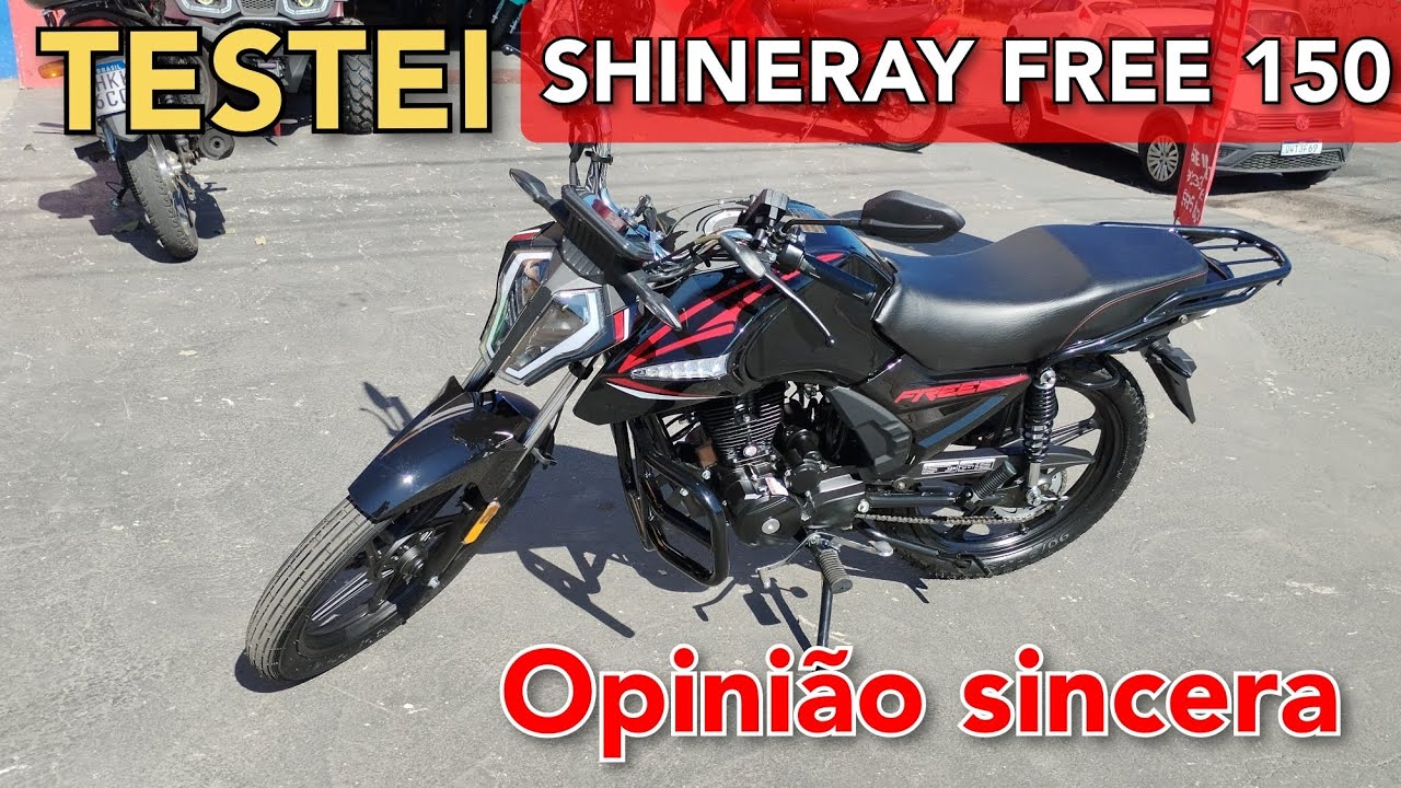 TESTEI Shineray FREE 150 EFI lançamento/ opinião sincera 