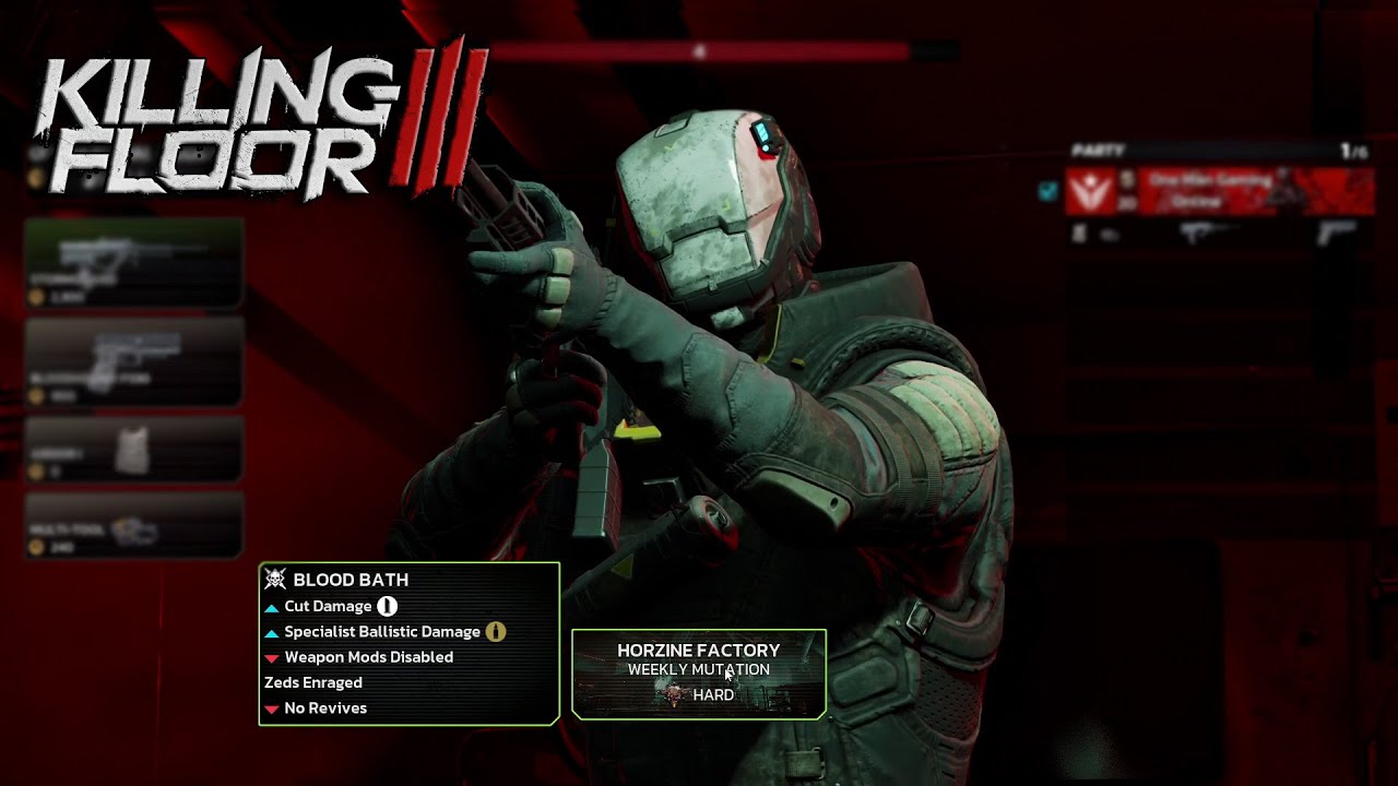 Killing Floor 3 - BLOOD BATH ☣︎ Weekly Mutation ☣︎