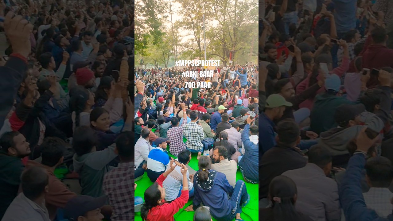 Mppsc protest at aayog                                                  #mppsc#mppscprotest2024