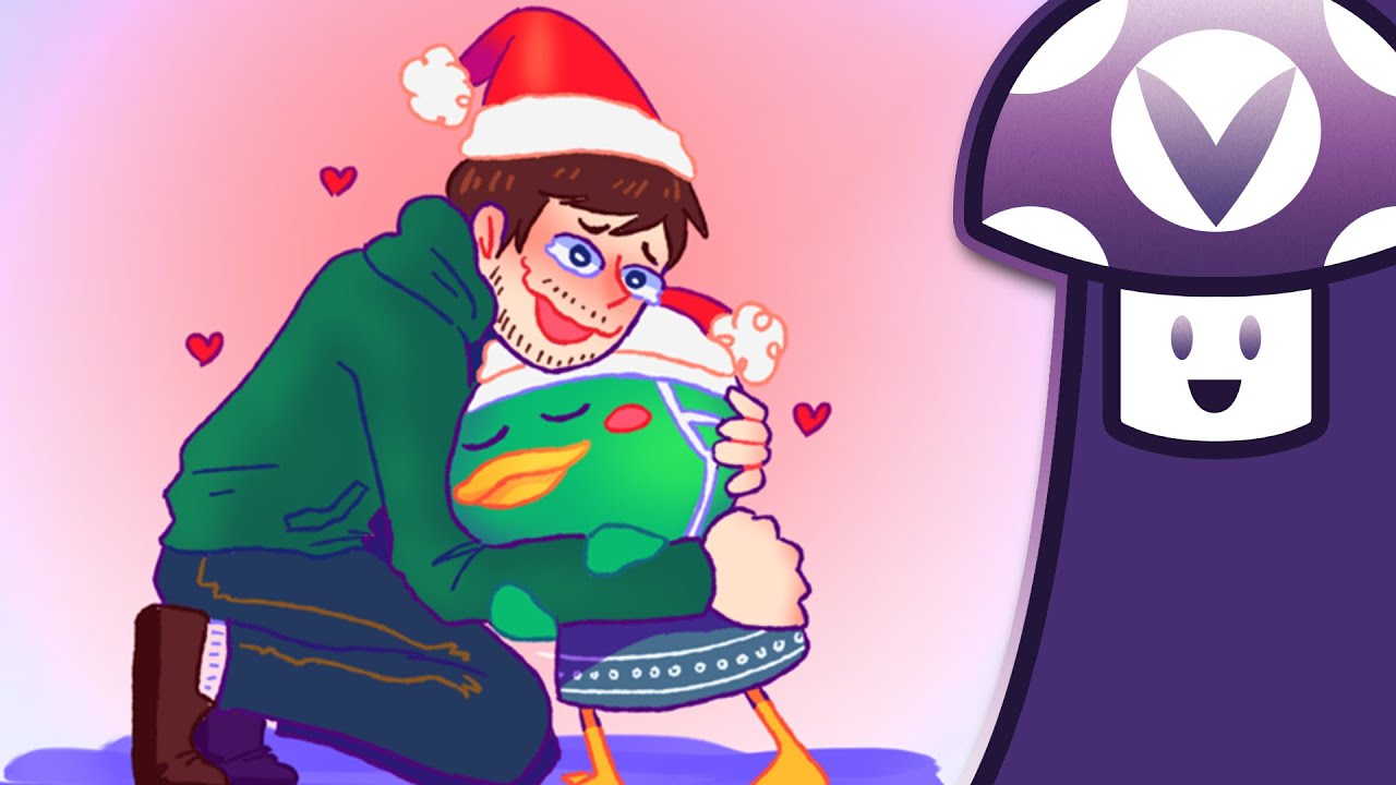 [Vinesauce] Vinny hugs Scoot (+ Snowball Fight)