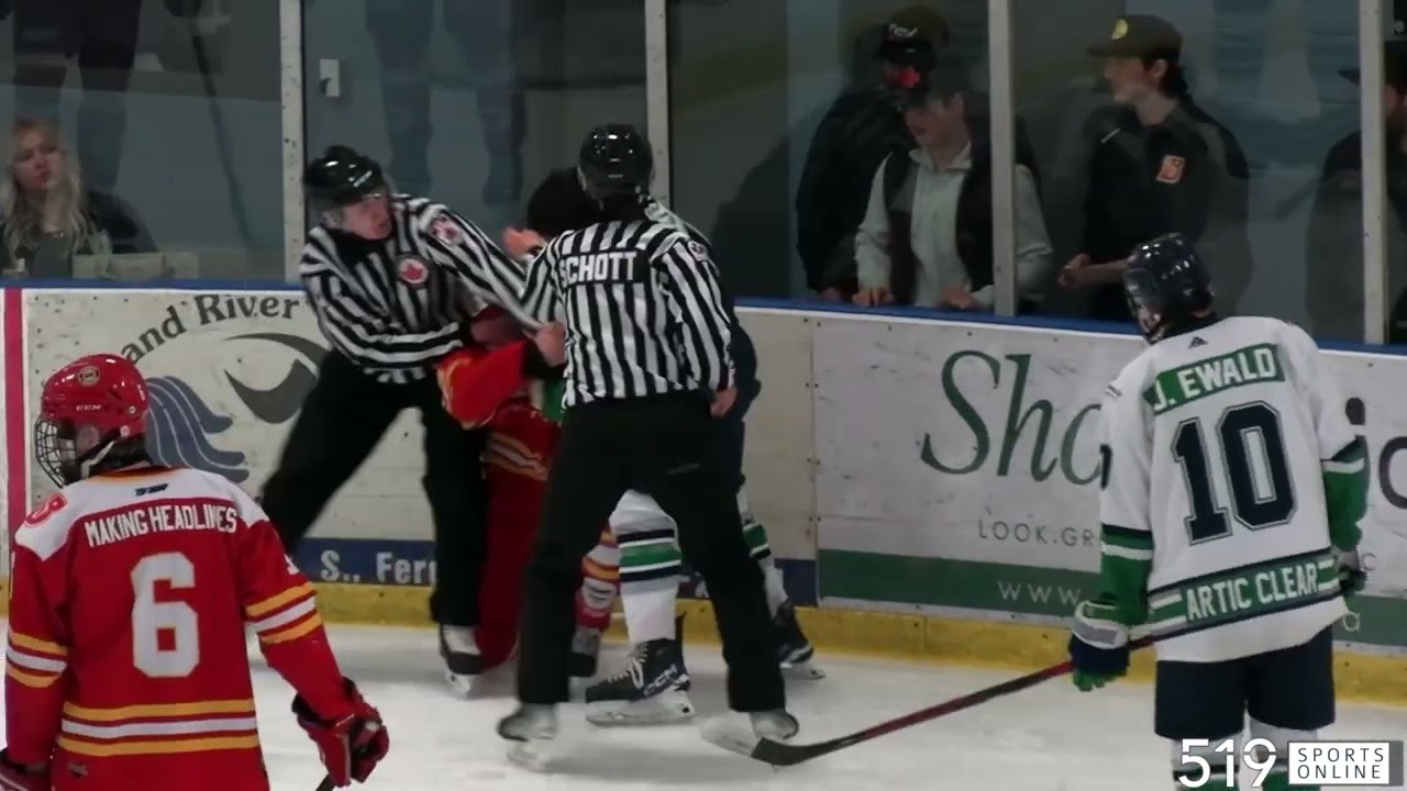 Pollock Division Championship (Game 2) - Hanover Barons vs Fergus Whalers