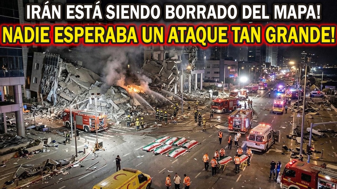 GOLPE MORTAL PARA IRÁN! Nadie esperaba tanto de EEUU! MISILES MISTERIOSOS PARALIZARON IRÁN EN HORA!