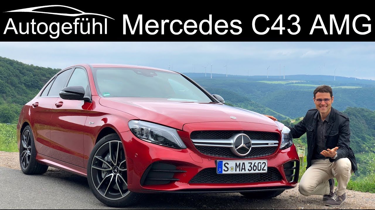 Mercedes C43 AMG C-Class Facelift FULL REVIEW CClass C-Klasse 2019 - Autogefühl