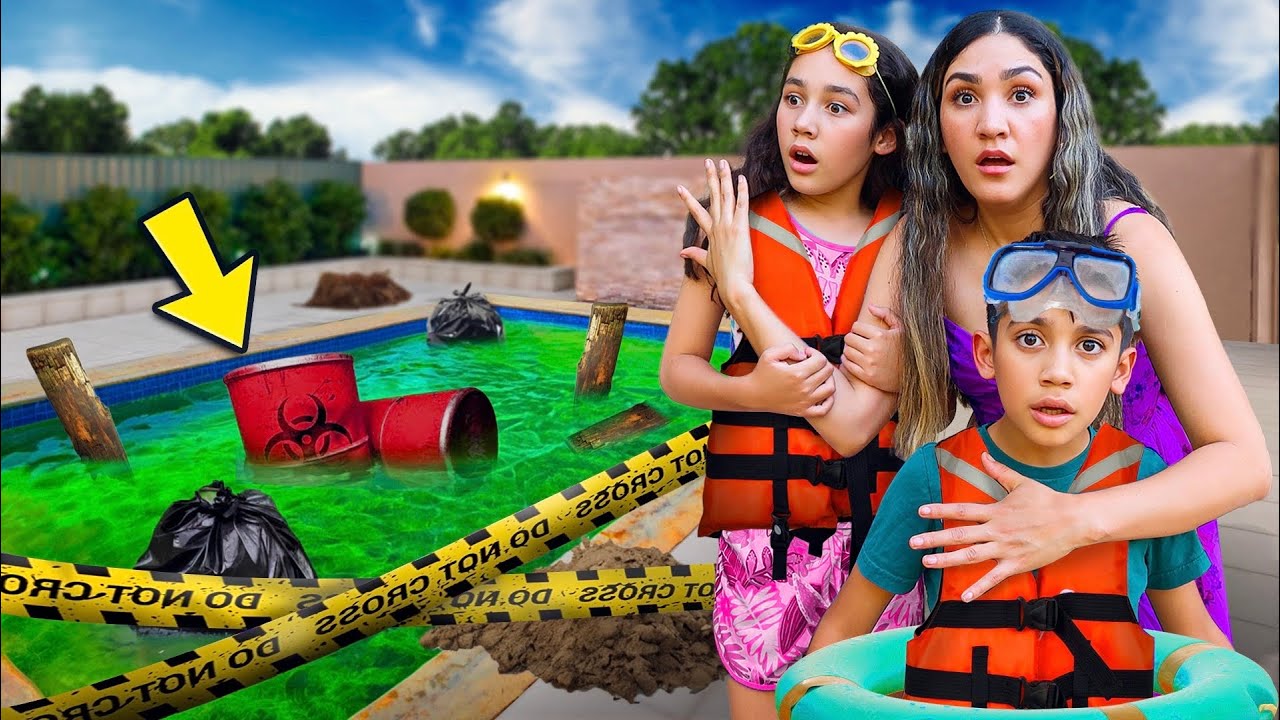 We Can't BELIEVE Someone DESTROYED our POOL!! | Jancy Family