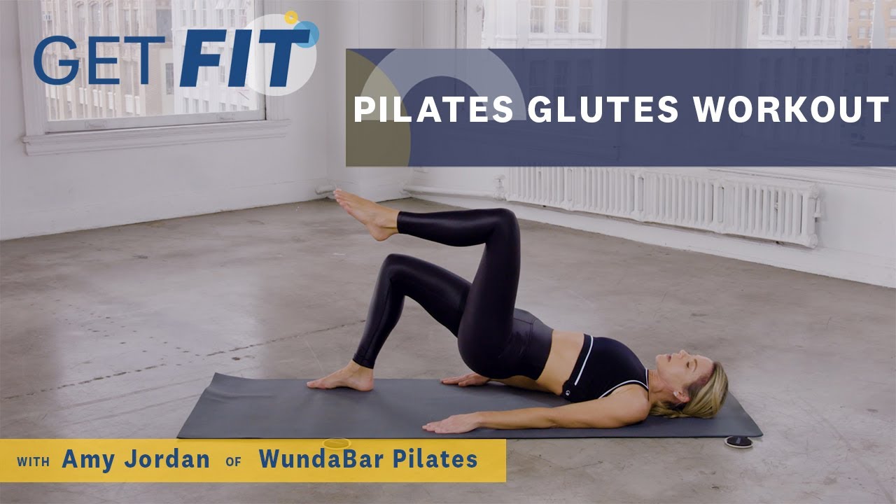 Pilates Glutes Workout with Amy Jordan x WundaBar Pilates | Get Fit | Livestrong.com