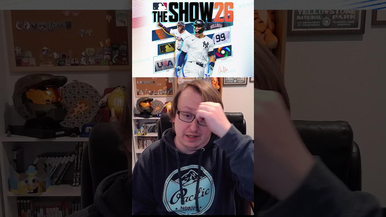 Реакция на обложку MLB The Show 26 #mlbtheshow #videogames #mlbtheshow26