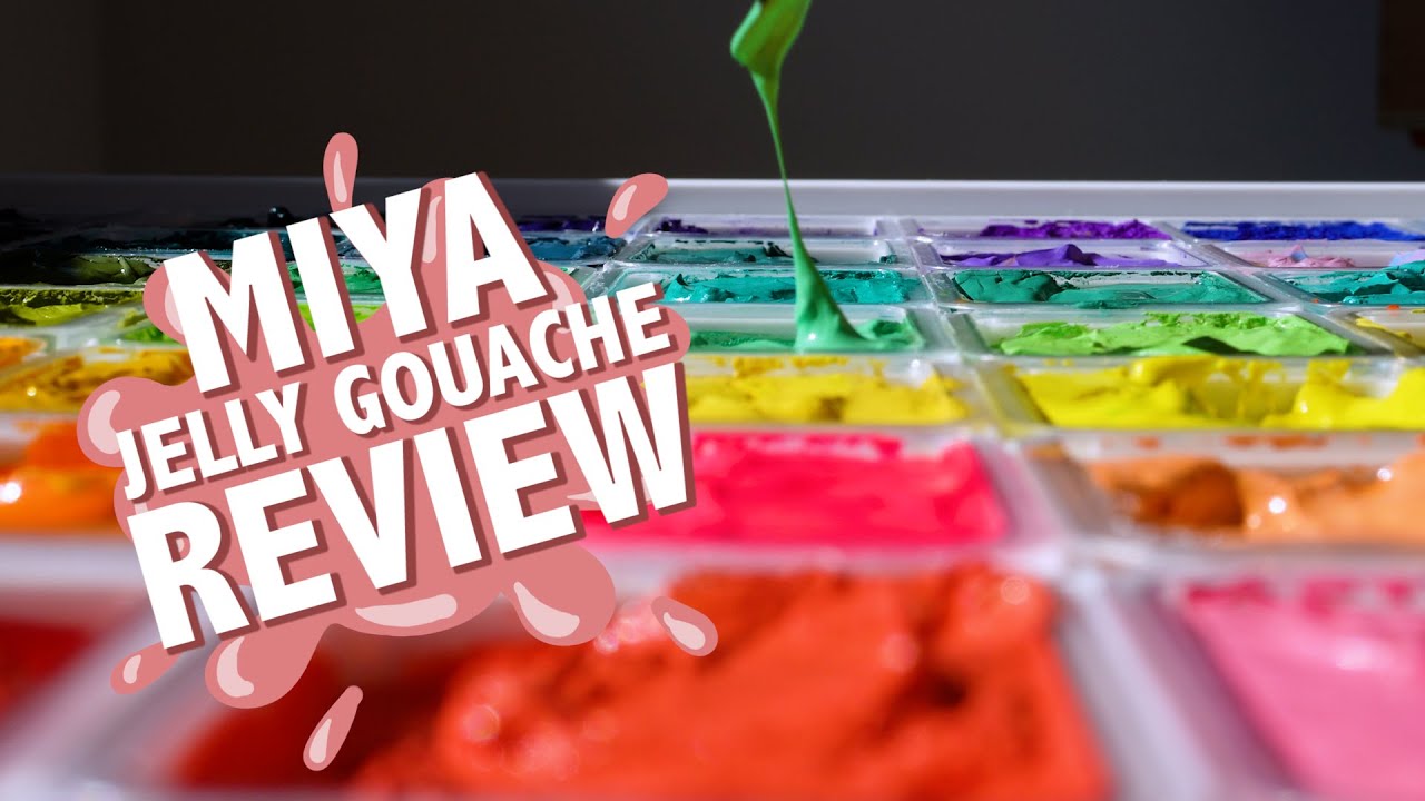 MIYA Jelly Gouache Review