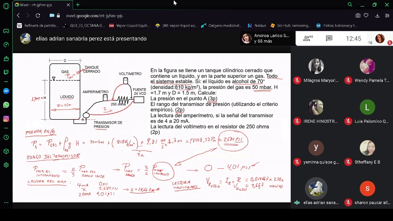 SOLUCIONARIO DE  I EXAMEN -INSTRUMENTACI&Oacute;N INDUSTRIAL