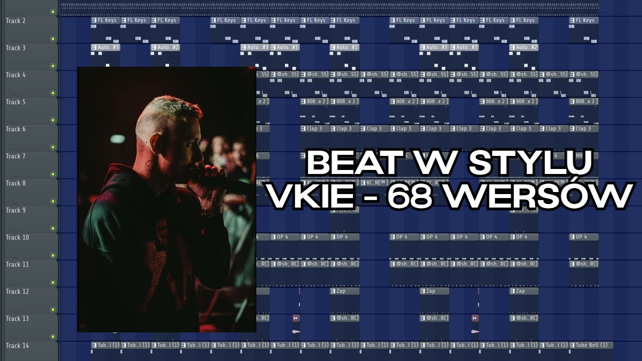 Jak zrobić bit w stylu VKIE - 68 WERS&Oacute;W ŻEBY...😈😈/Detroit Type Beat Tutorial | naurabeats