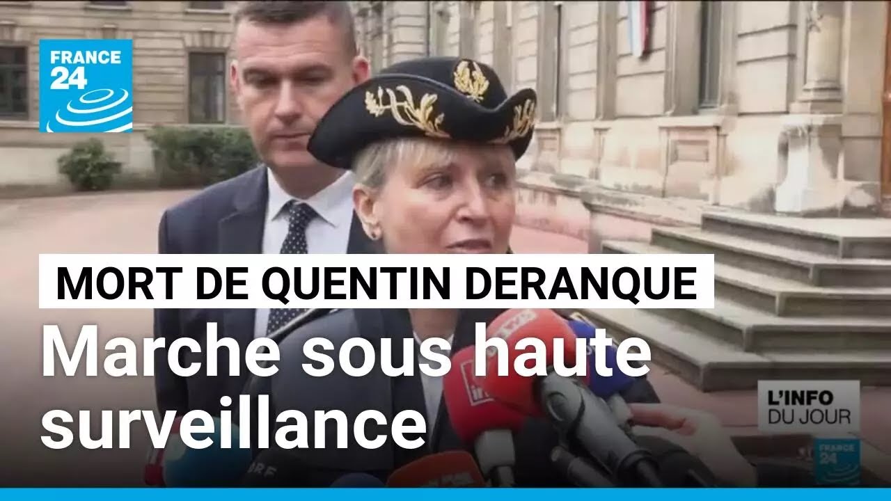 Lyon sous haute surveillance avant une marche en hommage à Quentin Deranque • FRANCE 24