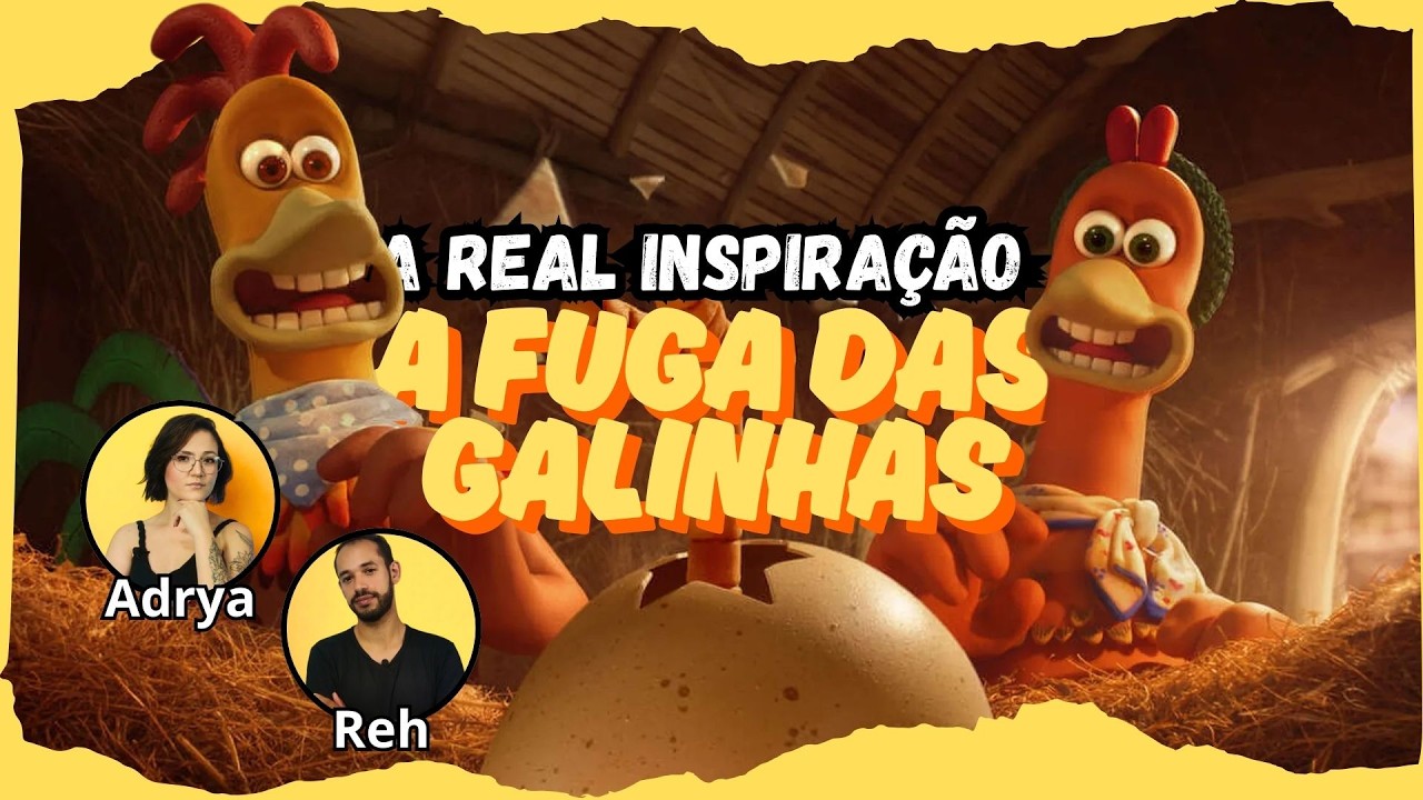 A Fuga das Galinhas: Referências Ocultas e Bastidores Incríveis! 🐔