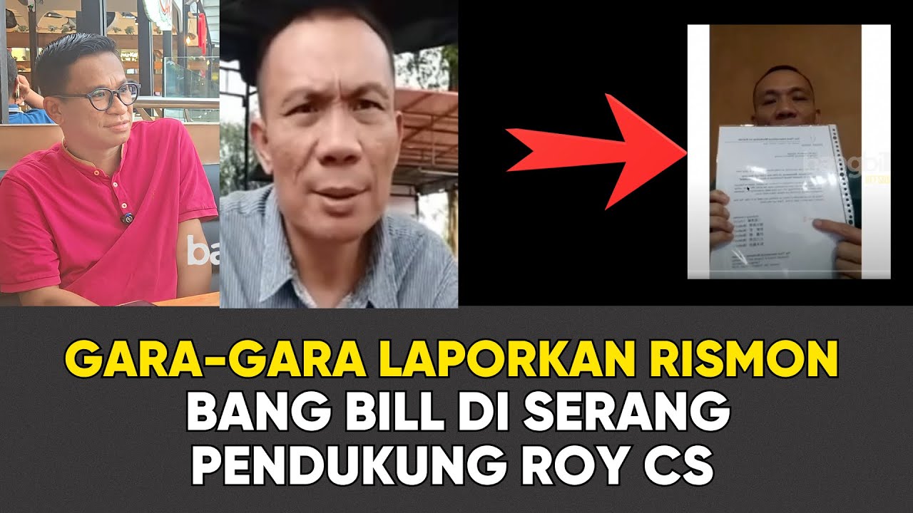 BUSYET❗️PENDUKUNG RISMON SERANG BANG BILL HABIS-HABISAN 