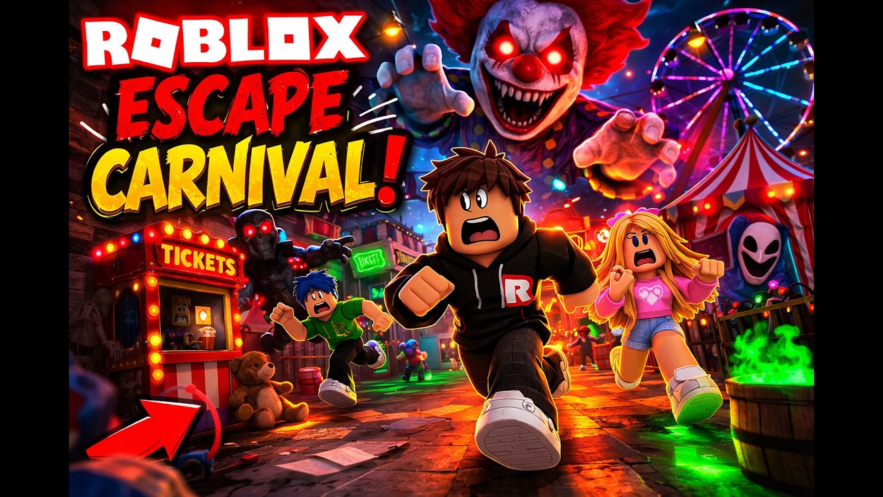 Roblox Escape carnival Gameplay || Nexify