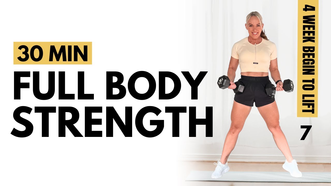 DAY 7 FULL BODY Workout At Home [Beginner Strength Program]