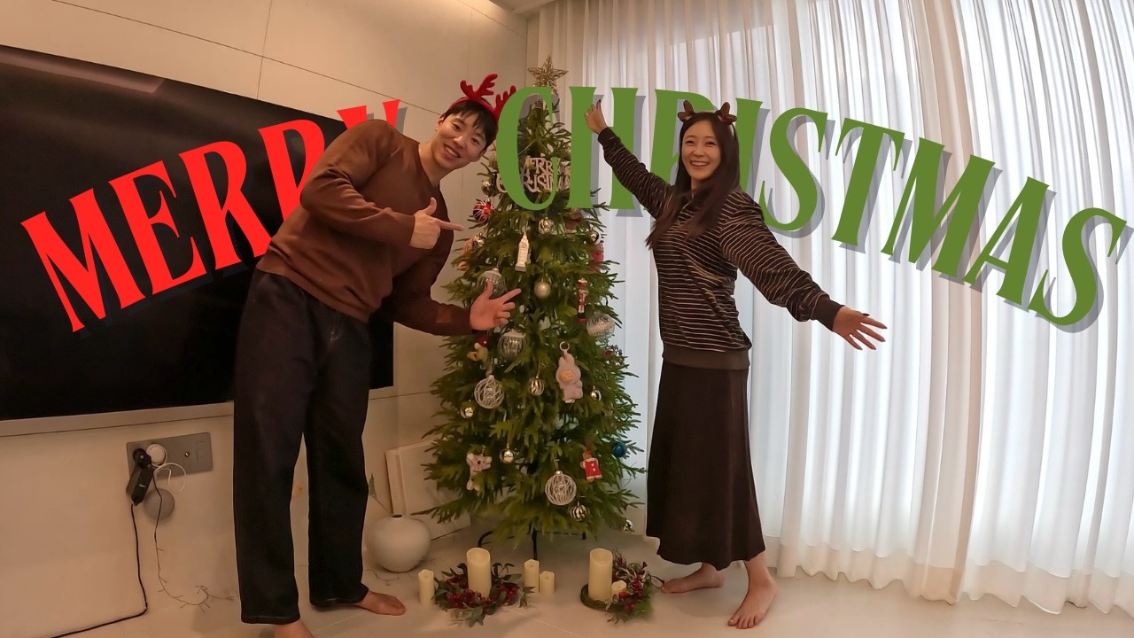 Ep.21 고속터미널에서 트리 쇼핑🌲 신혼 첫 크리스마스 트리 만들기 + 구독자 이벤트🎁