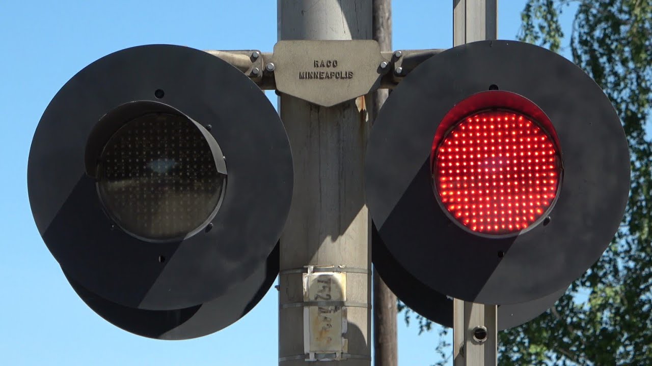 Railroad Crossing Compilation With WCH/Aurora Clear LEDs Lights Part 1