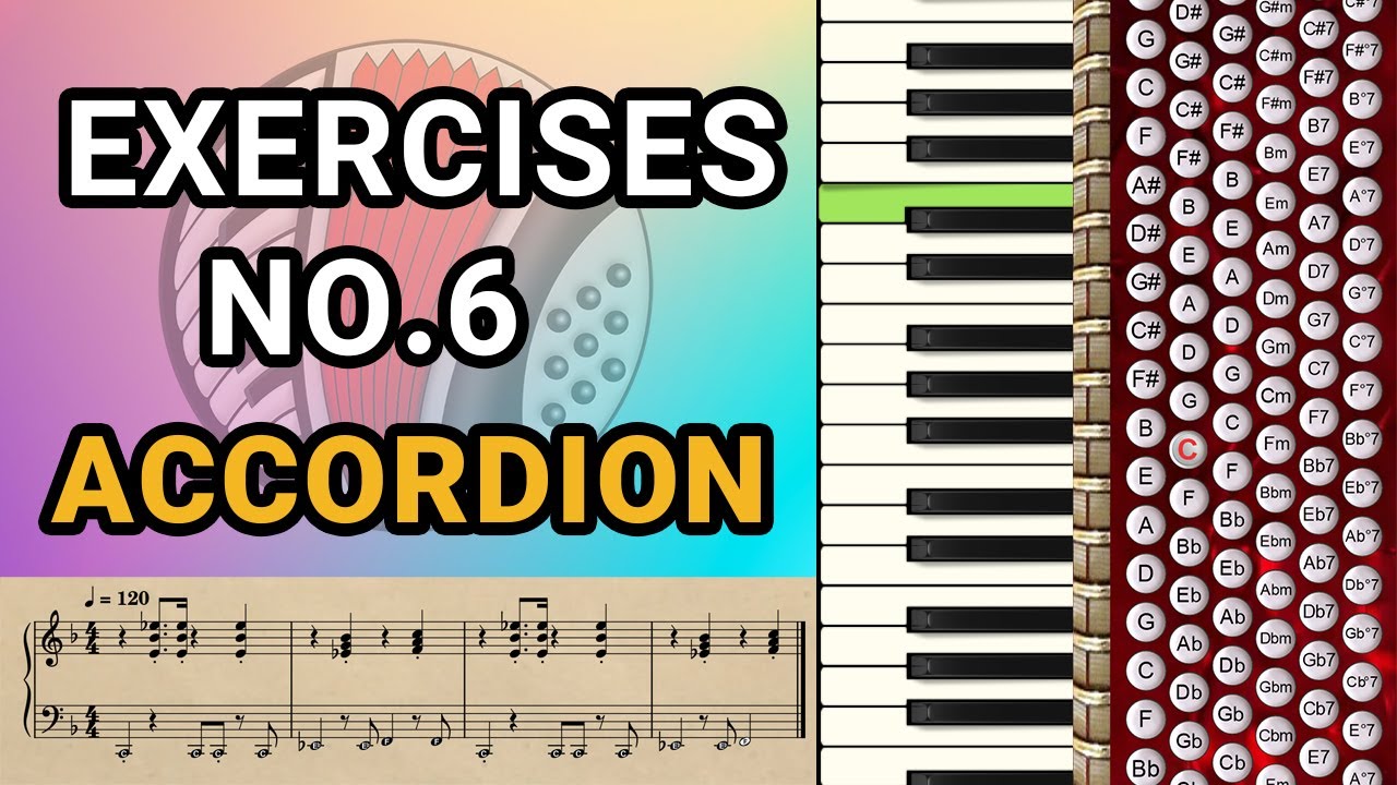 Accordion  Tutorial - EXERCISES ACCORDION NO.6