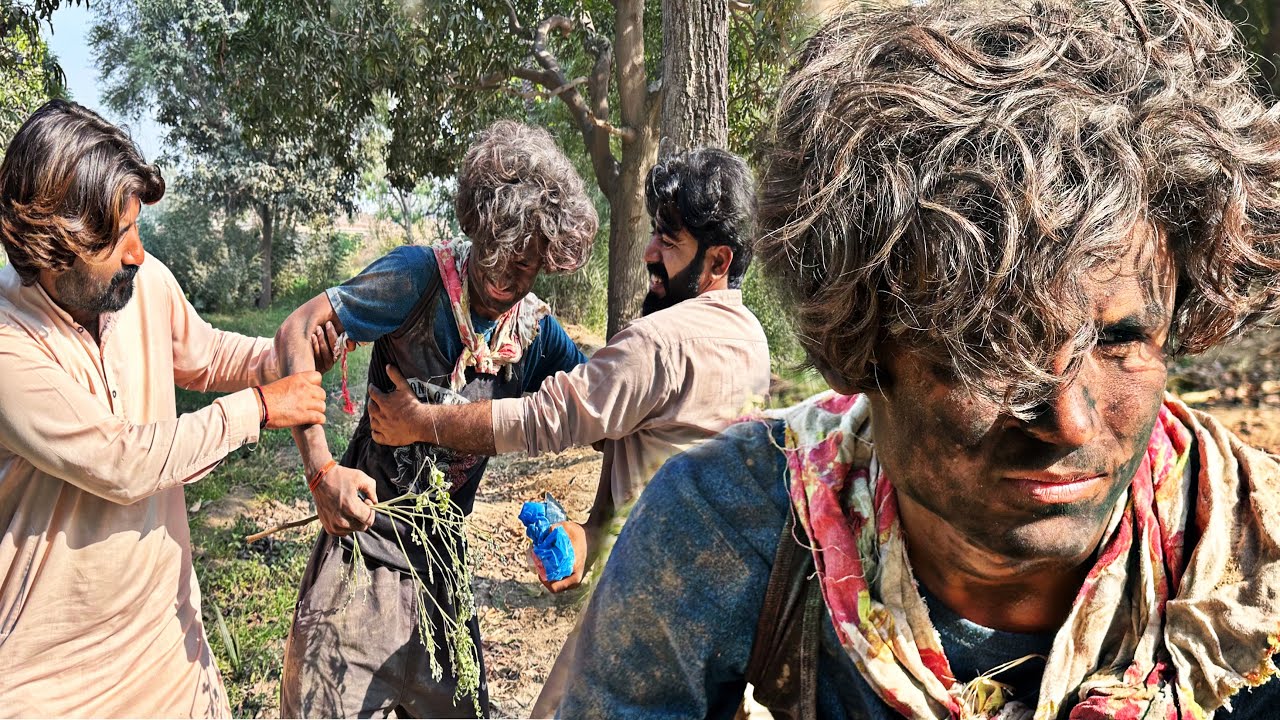 I Found a Dirty & Hungry Boy in the Forest and Helped Him😢💇🏻‍♂️🌳