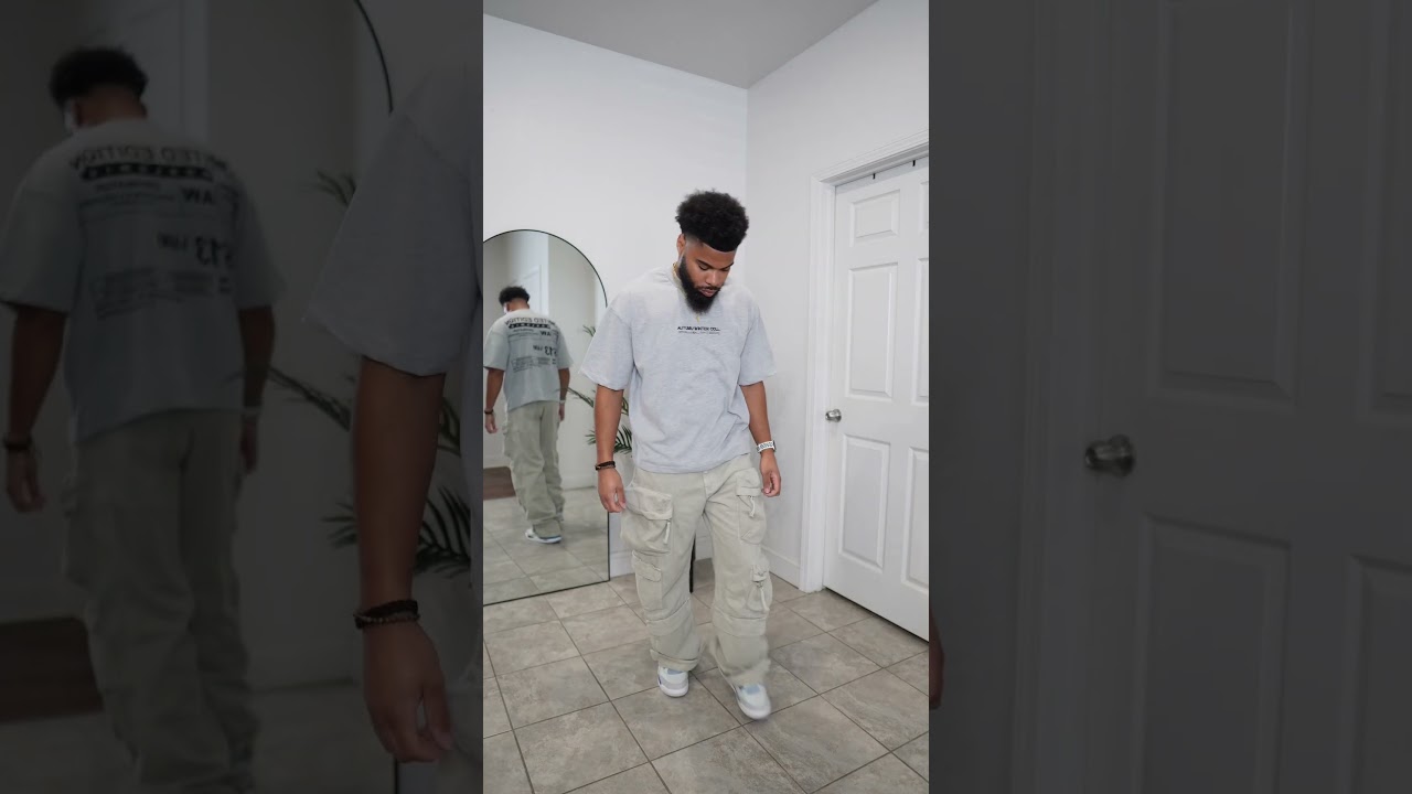 How to style Air Jordan 4 Military blue #mensfashion #jordan4 #streetwear #clothingbrand