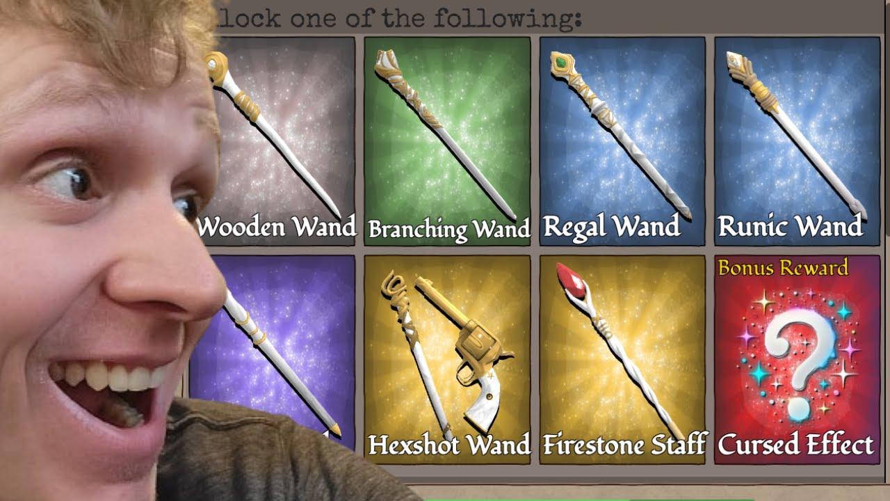 I unlocked NEW wands in Wizard West