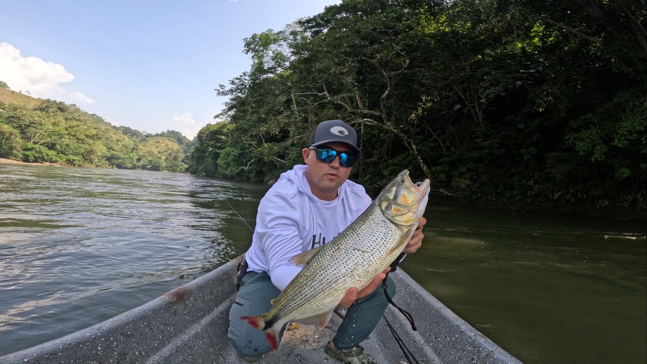 RIO NARE COLOMBIA - PESCA DE DORADAS Y PICUDAS