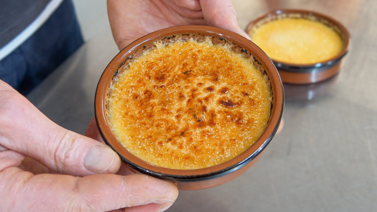Recette de la crème brulée - facile et rapide