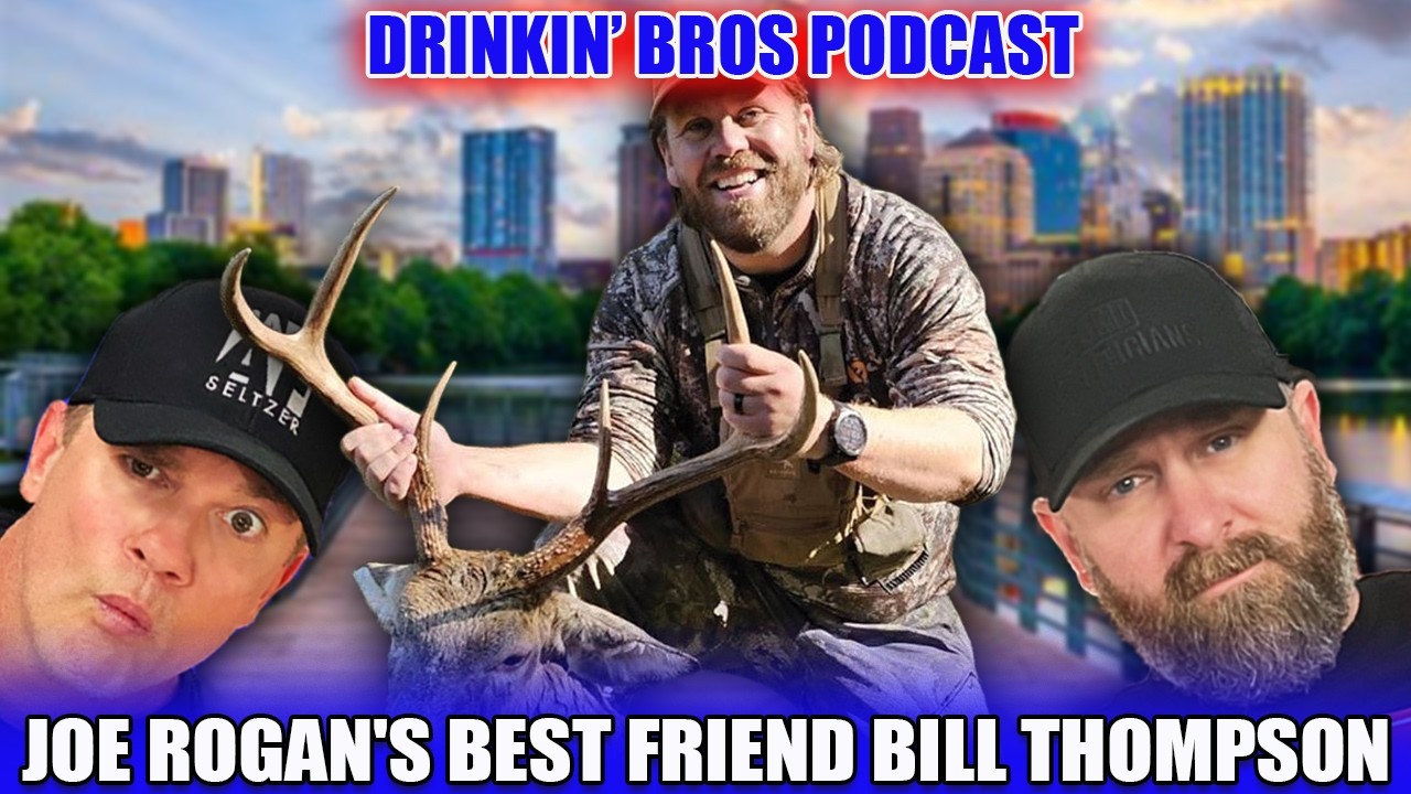 Joe Rogan's Best Friend Bill Thompson  - Drinkin Bros Podcast 1625