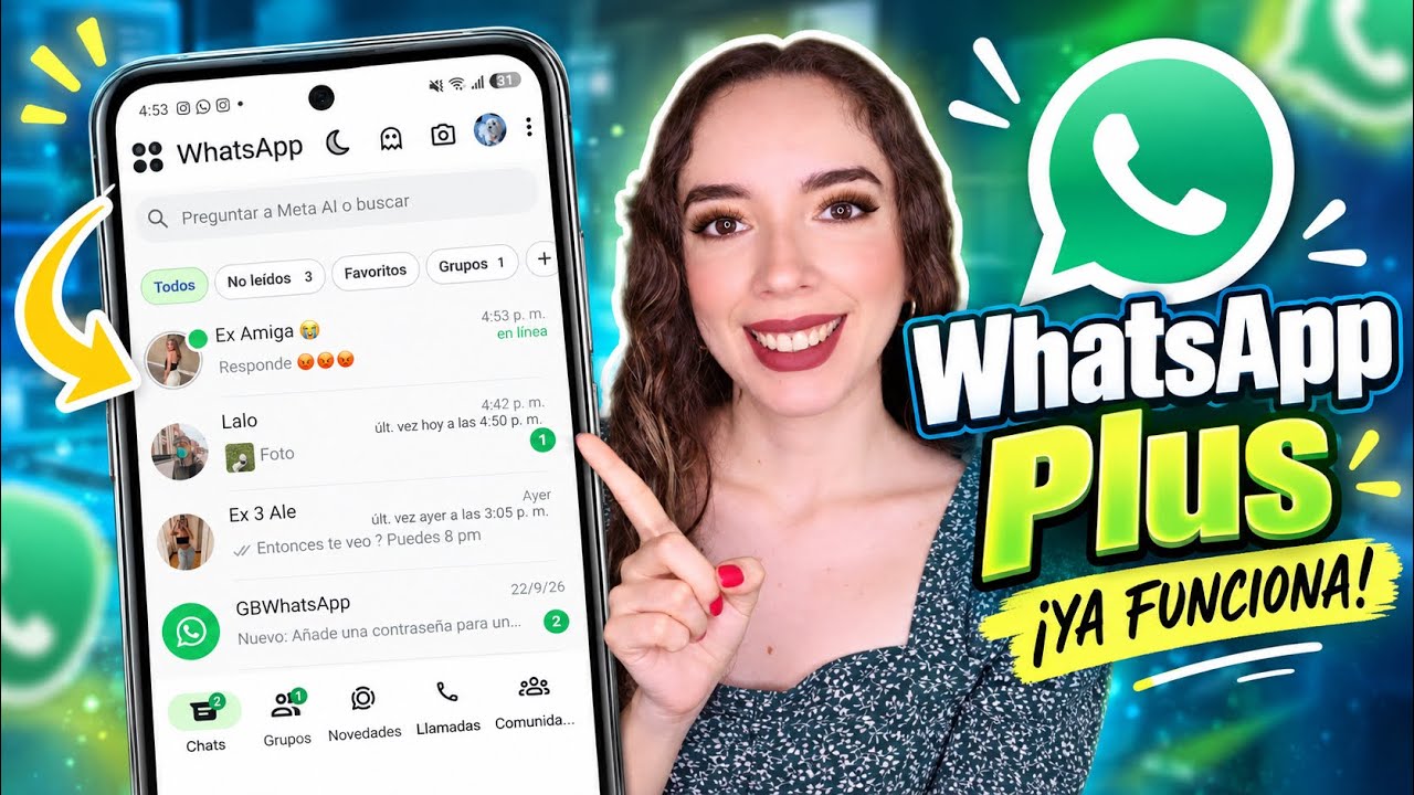 Whatsapp Plus📱YA FUNCIONA ‼️Vinculacion Mejorada ✨ WhatsApp Plus &uacute;ltima versi&oacute;n 2026 ✅