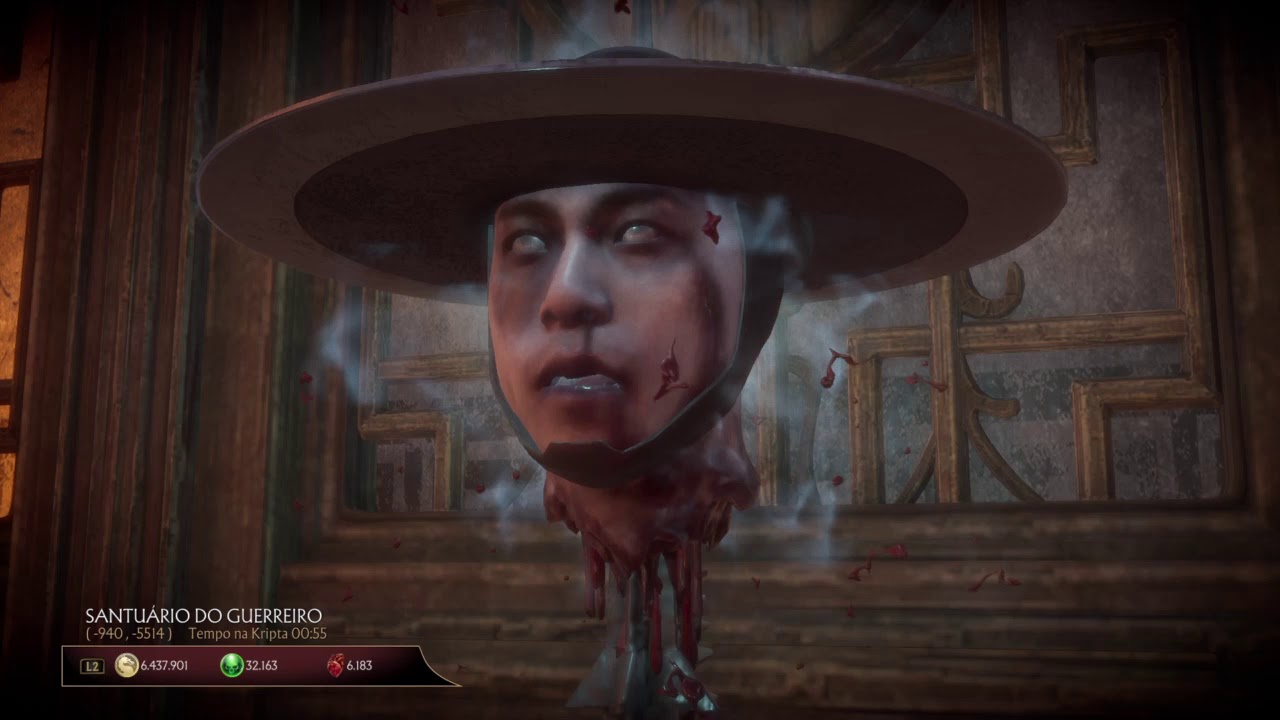 Mortal Kombat 11: Empilhando todas as cabeças dos personagens