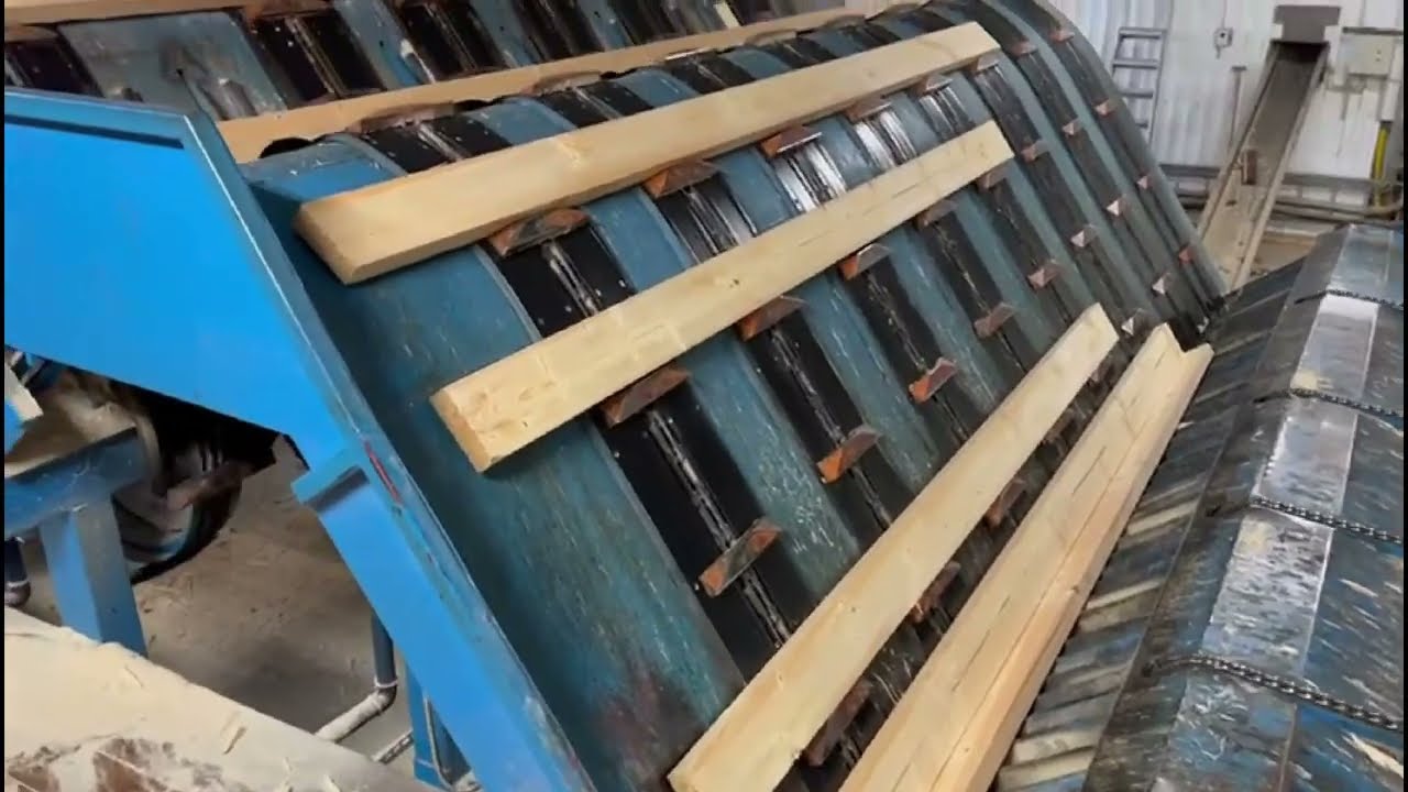 Board packing line