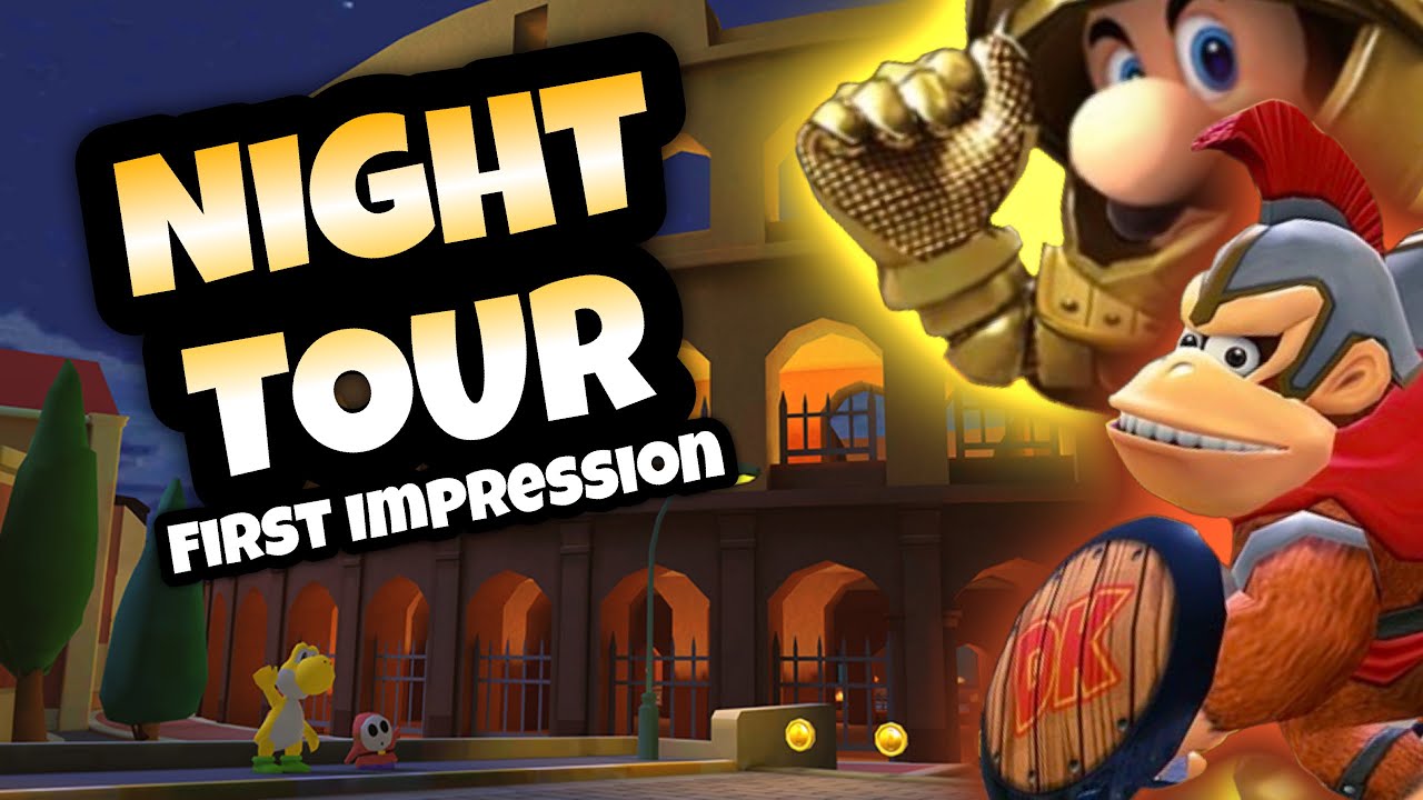 Anyone wants Boombox? | NIGHT TOUR - First Impression [Mario Kart Tour]
