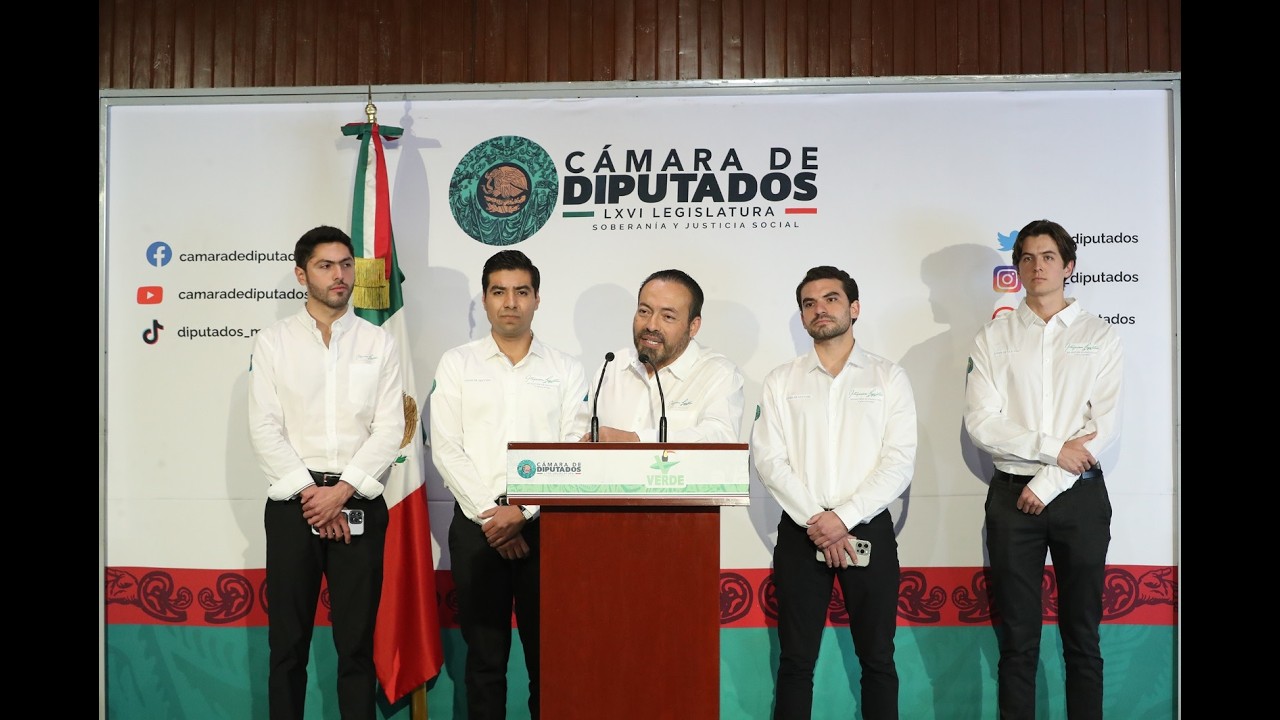 EN VIVO / Conferencia de prensa del Dip. Felipe Miguel Delgado Carrillo (PVEM)