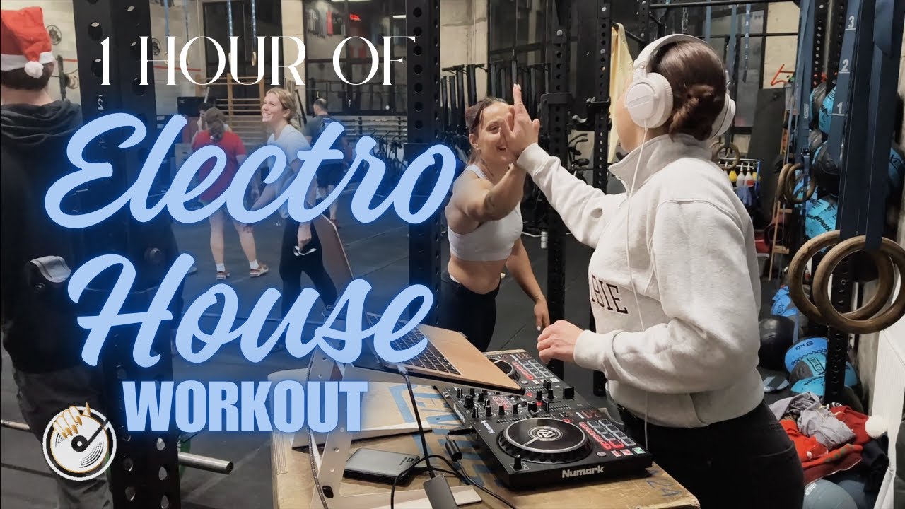 Workout Electro House DJ Set | Live @ CrossFit Lausanne – Christmas Team WOD | DJ Lea Star ✨