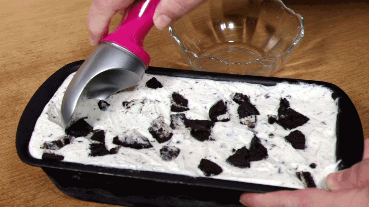 Przepyszne lody Oreo z kawałkami czekolady | Proste w przygotowaniu zachwycą całą rodzinę
